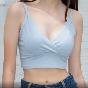 Brandy Melville Amara Tank in Baby Blue